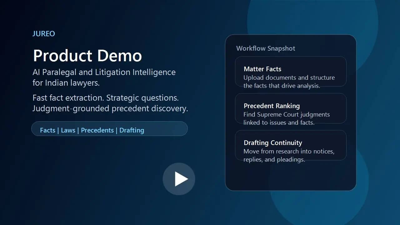 Jureo product demo